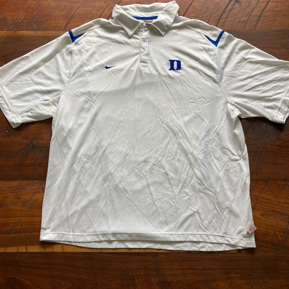 Nike Duke Blue Devils Polo Shirt XXL